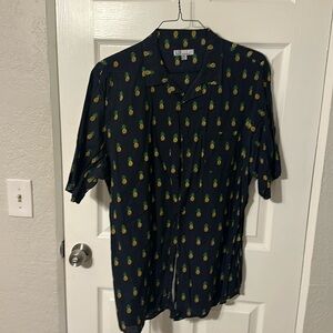 Pineapple Hawaiian Shirt XXL